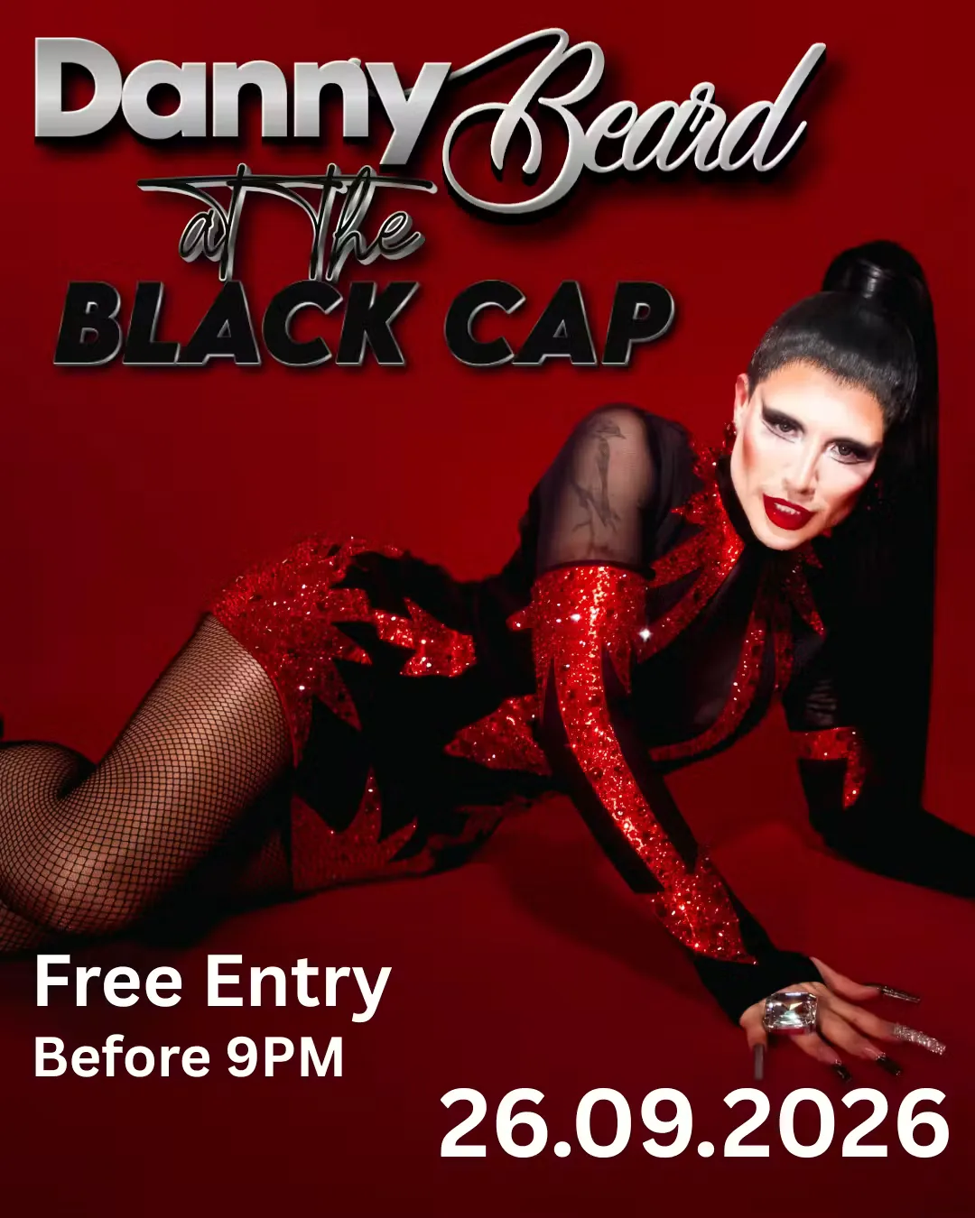 Danny Beard Live at The Black Cap - 26 September 2026 at Black Cap