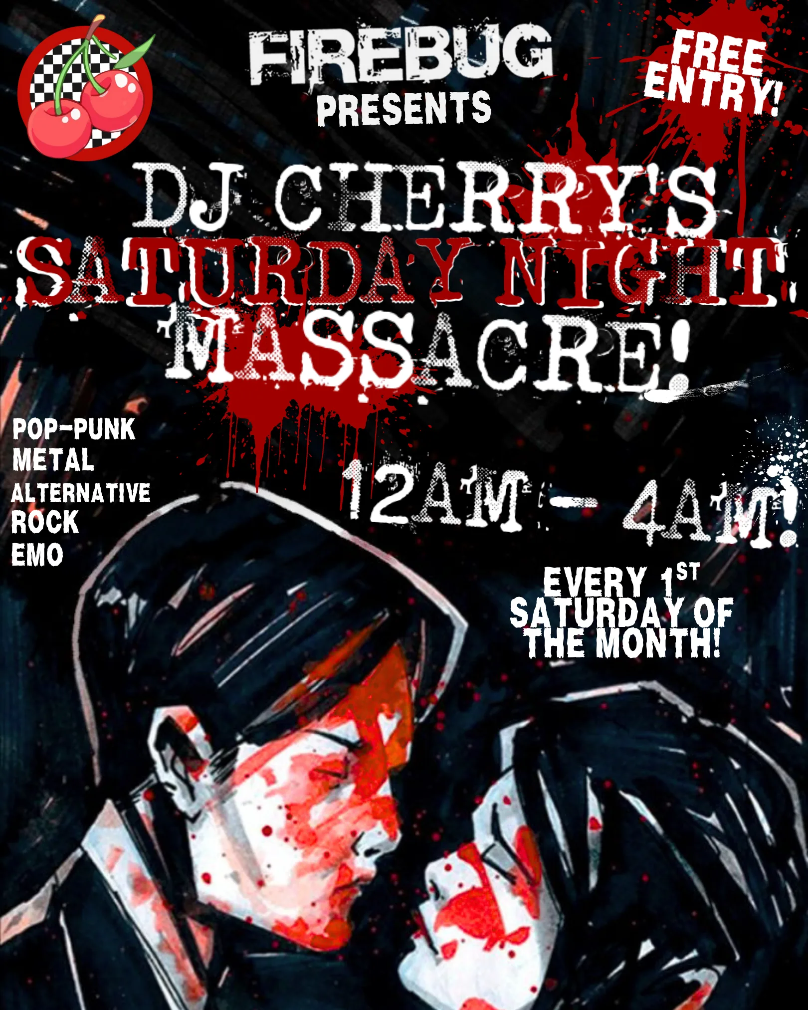 DJ Cherry’s Saturday Massacre