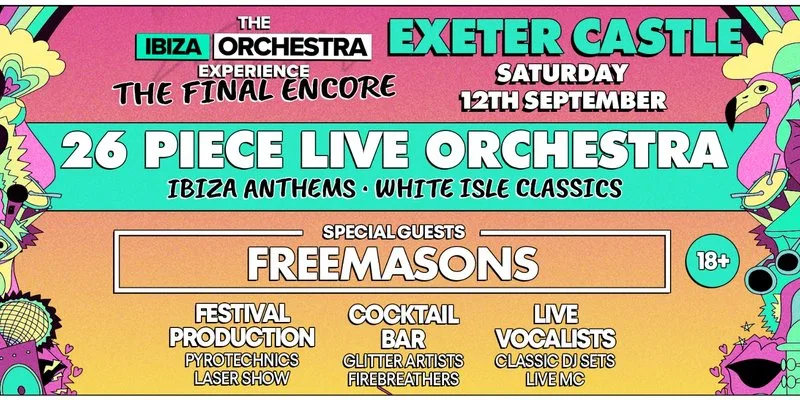 The Ibiza Orchestra: The Final Encore at Exeter Castle