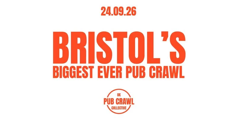 BRISTOL'S BIGGEST EVER PUBCRAWL at Bristol city centre