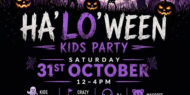 KIDZSTORY HALLOWEEN little monsters  KIDS PARTY at Lo Lounge Cardiff Bay