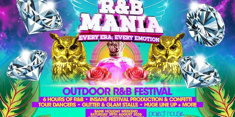 RNB MANIA | Leeds' Outdoor R&B Festival at Project House