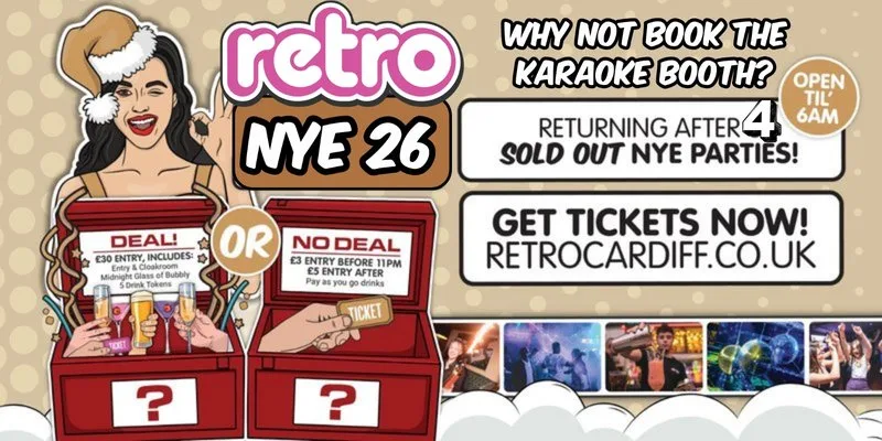 New Years Eve - Deal or No Deal Returns 2026 at Retro Cardiff