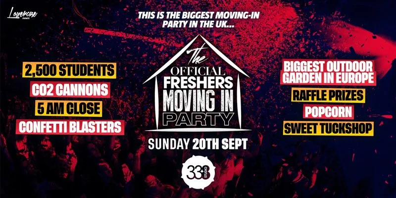 The Official London Freshers Moving In Party @ Studio 338 at Studio 338