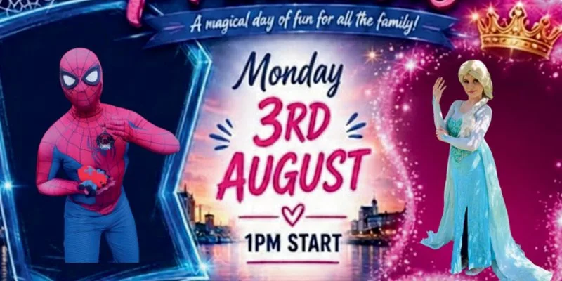 🦸‍♂️👑 SUPERHEROES VS PRINCESSES 👑🦸‍♀️ at On the Waterfront, The Quay, Exeter