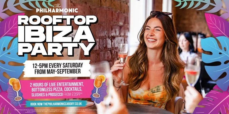 IBIZA ROOFTOP BRUNCH at The Philharmonic