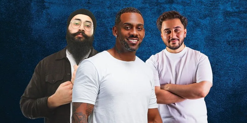 Triple Threat: Preet Singh, Muhsin Yesilada & Richard Blackwood - Birmingham at The Glee club Birmingham