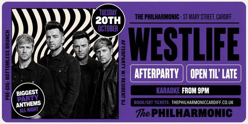 WESTLIFE KARAOKE AFTERPARTY at The Philharmonic