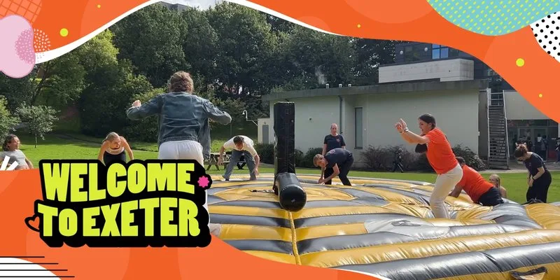 St Luke's Inflatable Assault Course at St Luke's Quad