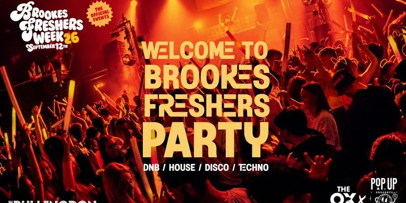 Welcome to Oxford Brookes Freshers || Saturday Night Special.