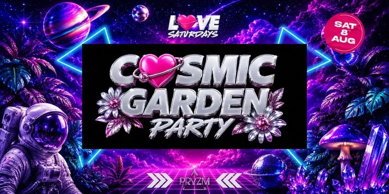 LOVE SATURDAYS 🪐🌸 COSMIC GARDEN