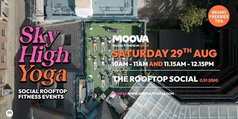 SKY HIGH YOGA w/ India @ The Rooftop Social - Sat 29th Aug at The Rooftop Social