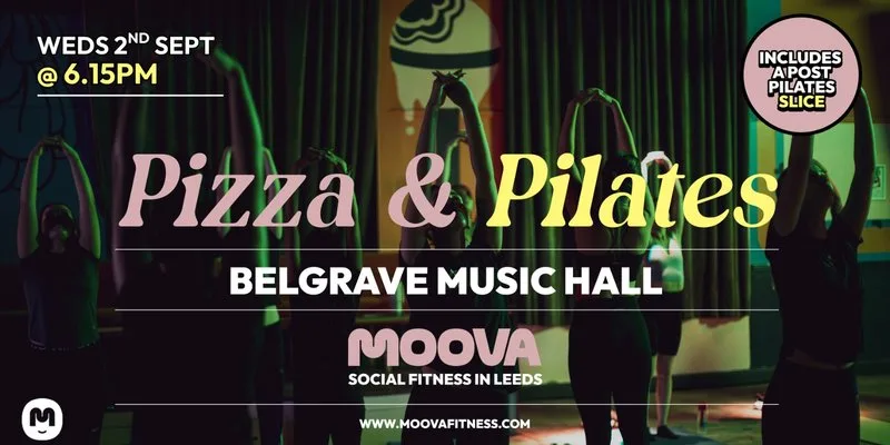 PIZZA & PILATES w/ Jess - Weds 2nd Sept @ 6.15pm at Belgrave Music Hall