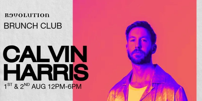 Calvin Harris Pre-Gig Themed Brunch at Revolution Mitchell Street