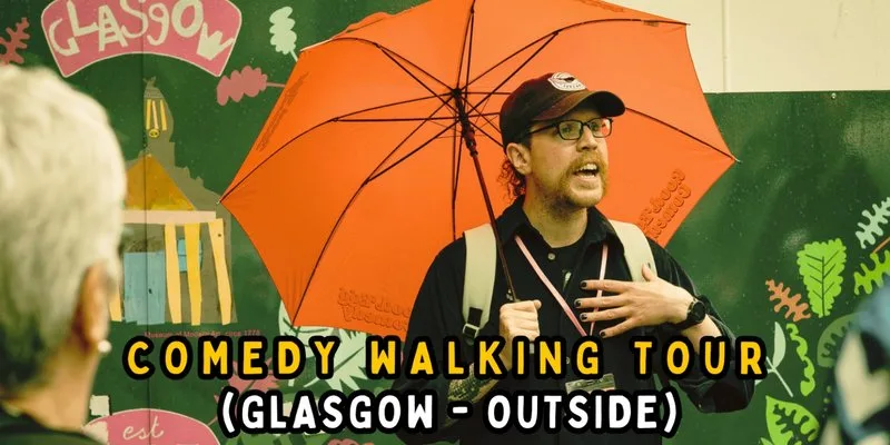 (Glasgow - Outside) Comedy Walking Tour at Duke of Wellington Statue
