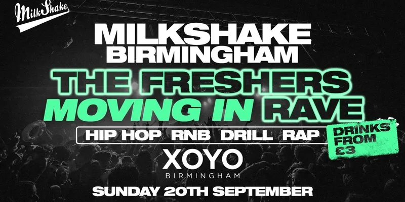 The Birmingham Freshers Moving In Rave at xoyo birmingham
