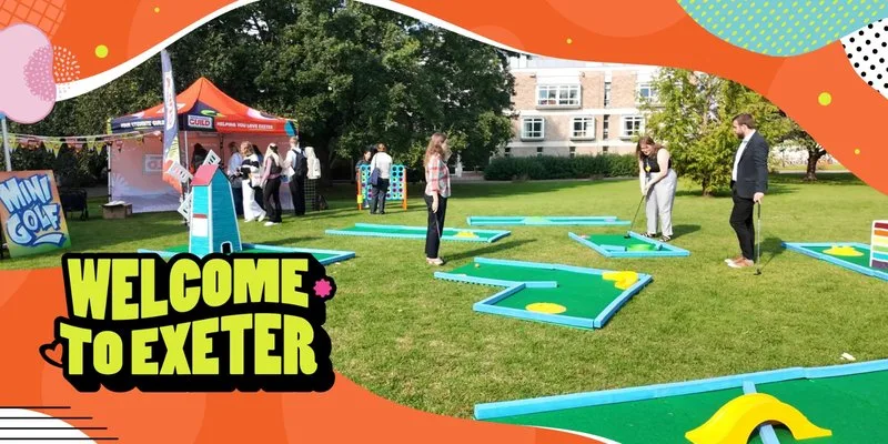 Streatham Mini Golf at Magnolia Lawn at the rear of the Xfi Building