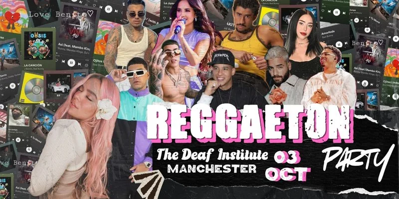 Reggaeton Party (Manchester) October 2026 at The Deaf Institute