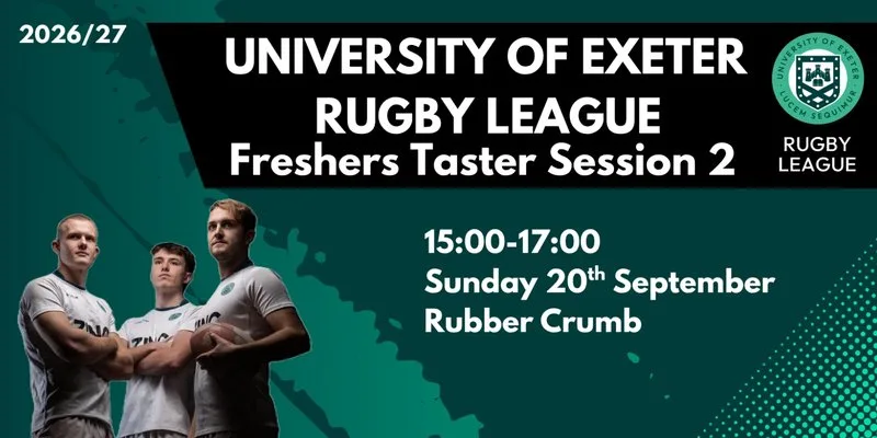 University of Exeter Rugby League Sunday Taster Session