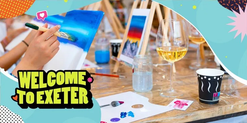 Paint & Sip at The Greenhouse, Devonshire House, Streatham campus