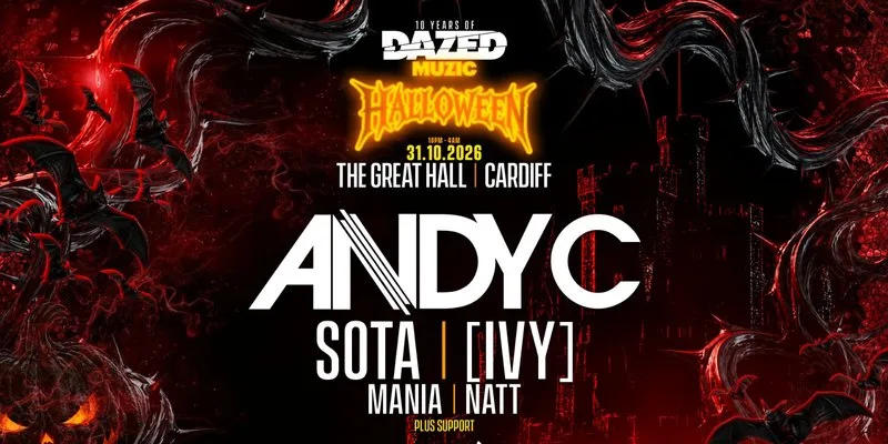 Halloween Rave w/ Andy C, Sota, [IVY] + more