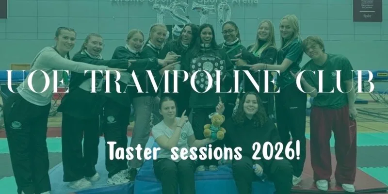 Trampolining Taster Session - Friday 18th at Lower Sports Hall, St. Lukes Campus
