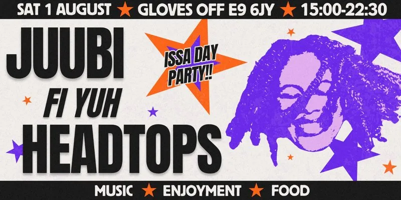 JUUBI FI YUH HEADTOPS at The Glove That Fits