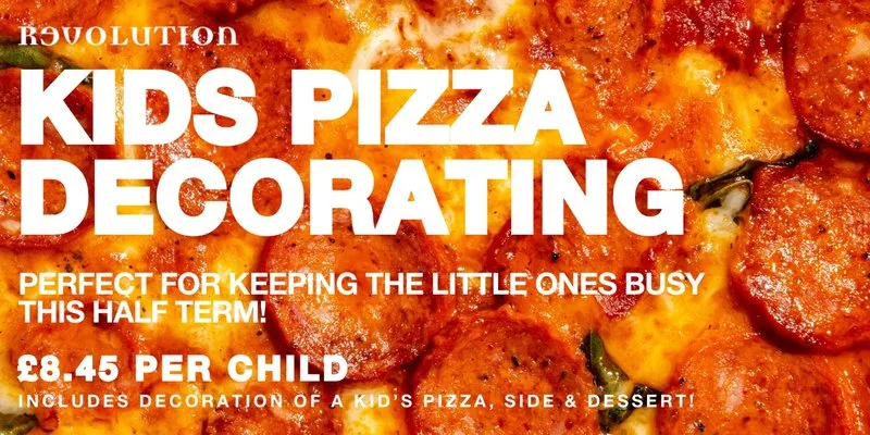 Kids Pizza Decorating @ Revolution Newcastle