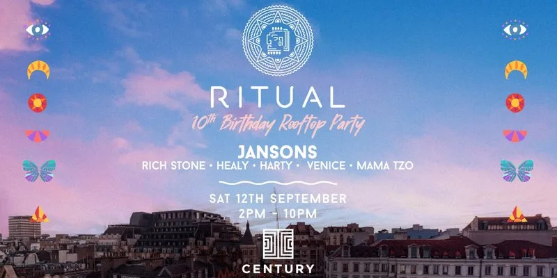 RITUAL - 10th B Day Rooftop Party at Century Club