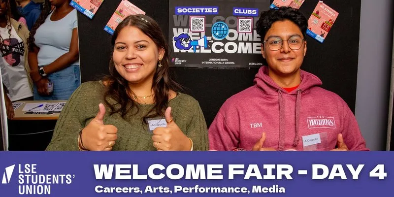Welcome Fair 2026 - Day 4 at Marshall Building Sports Hall