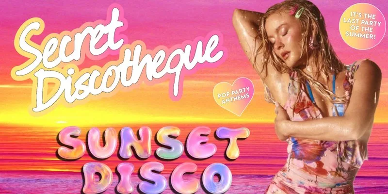 Secret Discotheque: Sunset Disco 🌅🧡