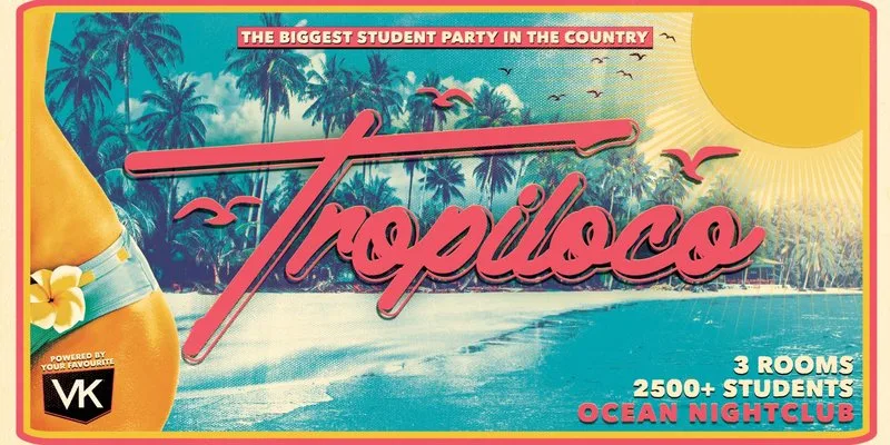 TROPILOCO NOTTS #002 ☀️ THE CARPETS ARE GOING NO WHERE // OCEAN FRIDAYS 🏝️🪩 POWERED BY VK