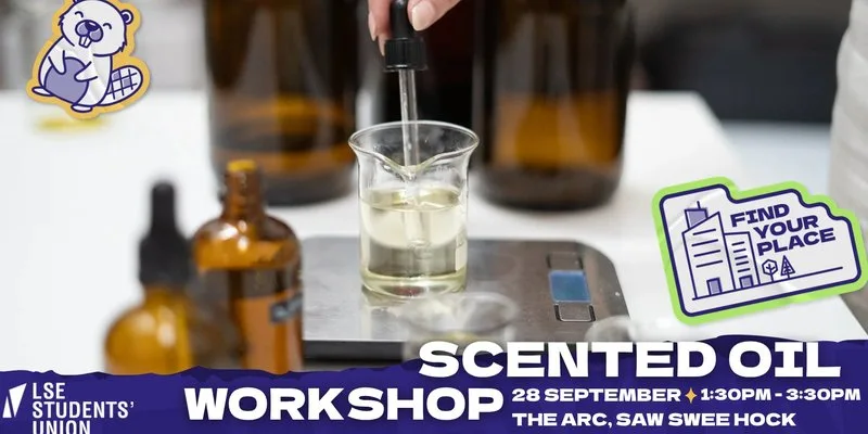 Welcome 2026 - EPOCH London: Scented Oil Workshop at The ARC (1st Floor)