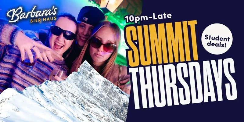 Summit Thursdays at Barbara's!