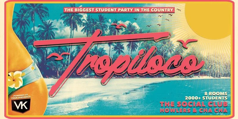 🪩🌴 TROPILOCO - MONDAYS ARE BACK! 🌴🪩 7th SEPTEMBER @ THE SOCIAL CLUB at the social club