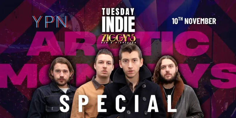 Tuesday Indie at Ziggys ARCTIC MONKEYS SPECIAL at Tuesday Indie at Ziggys York