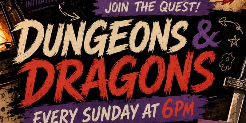 Dungeons and dragons at The Corner House