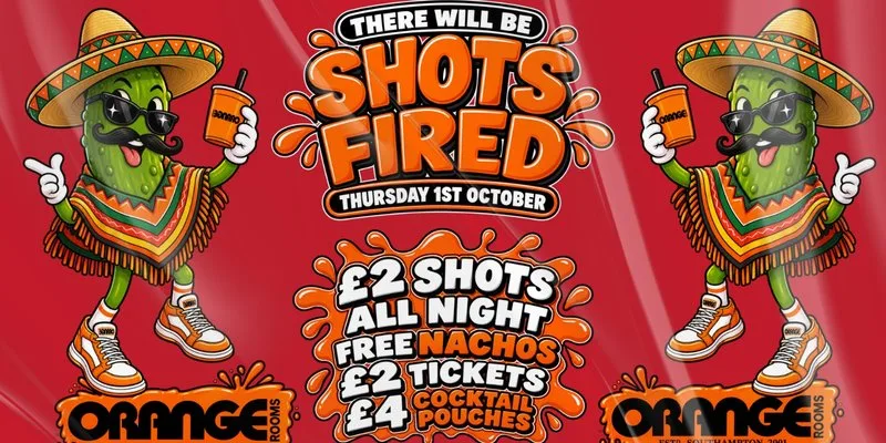 PICKLED - SHOTS FIRED- Student Night at Orange Rooms