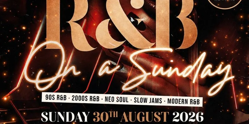 R&B On A Sunday - Shoreditch Free RnB Party at The Cornershop Bar
