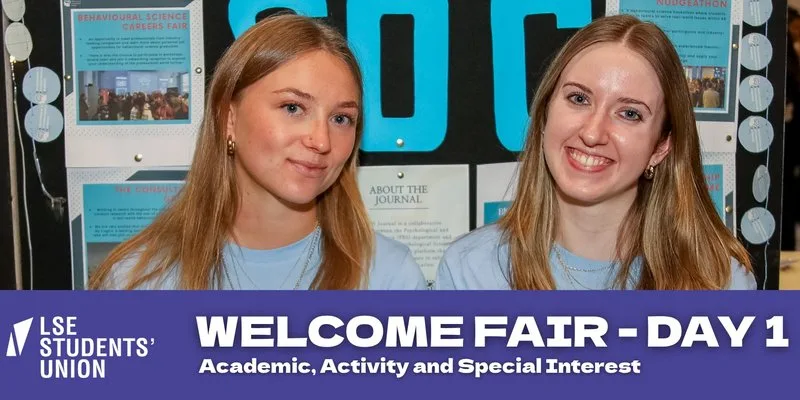 Welcome Fair 2026 - Day 1 at Marshall Building Sports Hall