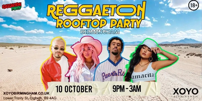 Reggaeton Rooftop Party (Birmingham)