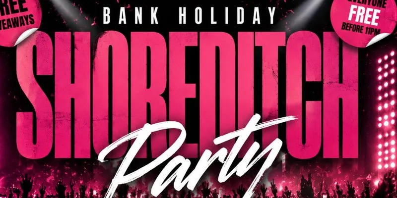 Bank Holiday Monday Party - Carnival After Party (Free Before 11PM)