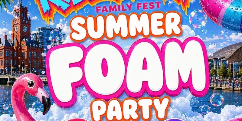 KIDZSTORY present IBIzA FOAM!  KIDS PARTY at Lo Lounge Cardiff Bay