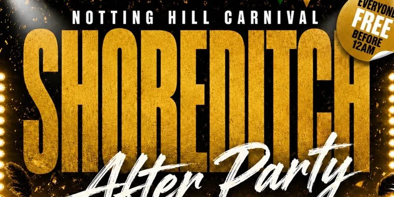 Notting Hill Carnival Party - Everyone Free Before 11PM