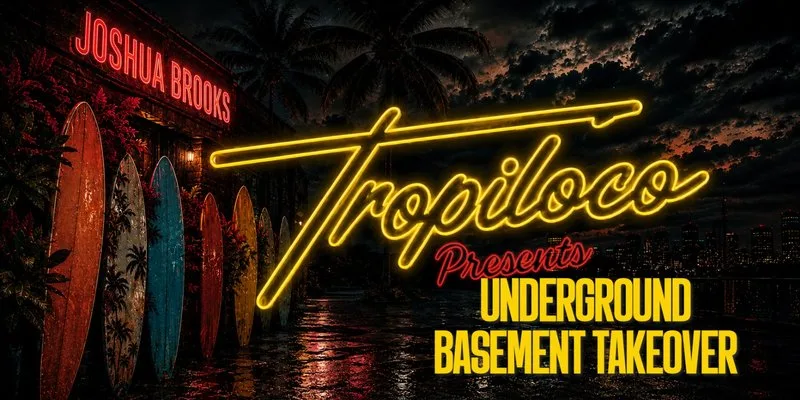 🪩🌴 TROPILOCO MANCHESTER PRESENTS : UNDERGROUND BASEMENT TAKEOVER - A-LEVEL RESULTS NIGHT SPECIAL 🌴🪩 13th AUGUST @ JOSHUA BROOKS