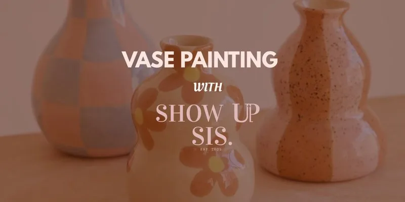 Show Up & Create: Candle Painting💐
