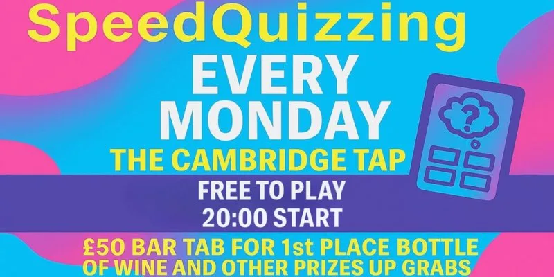 Speed Quizzing - The Cambridge Tap at The Cambridge Tap