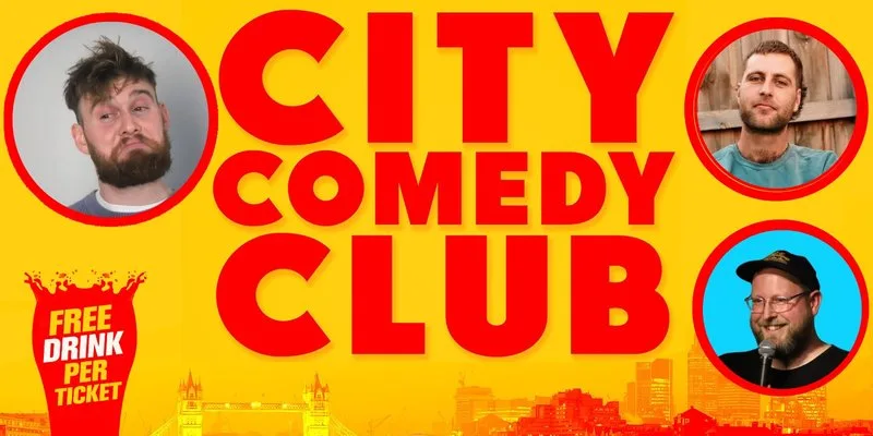 Sat 19 SEP 8:00PM: (INCLUDES FREE DRINK) at City Comedy Club