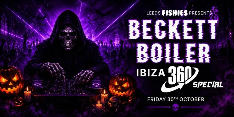 Fishies Leeds Halloween Special | Beckett Boiler Ibiza Haunted House