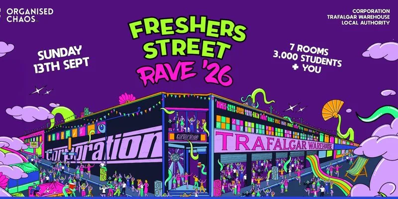 Freshers Street Rave Sheffield Freshers Week Opening Party